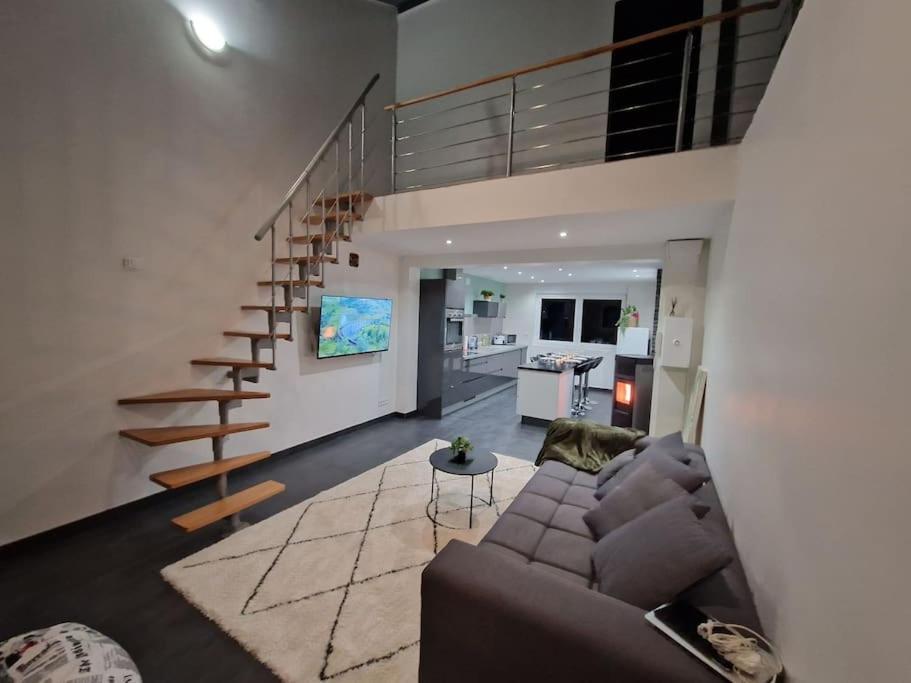 Duplex-Cocon-Proximite - Piscines Thermales -Sauna Hombourg-Haut Exteriör bild